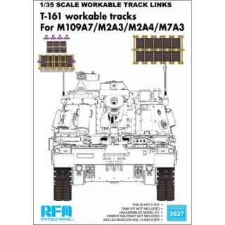 T-161 Workable Tracks for M109A7/M2A3/M2A4/M7A3 - Rye Field Model 1/35