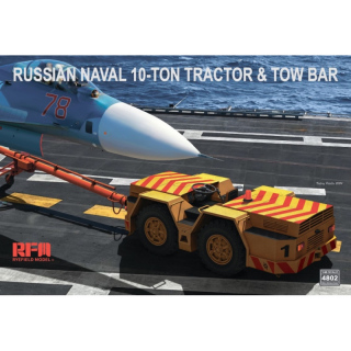 Russian Naval 10-Ton Tractor & Tow Bar - Rye Field Model 1/48