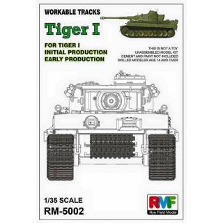 Workable Tracks for Tiger I initial/early - Rye Field Model 1/35