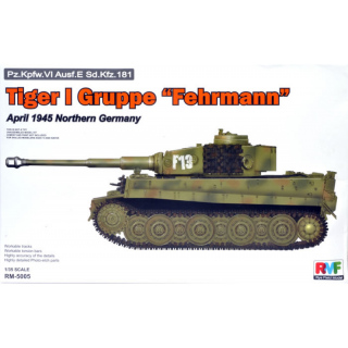 Panzer VI Tiger I Gruppe Fehrmann April 1945 - Rye Field Model 1/35