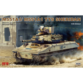 M551A1 / A1 TTS Sheridan - Rye Field Model 1/35