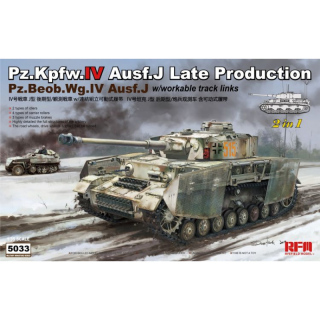 Panzer IV Ausf. J spt / Pz.Beob.Wg.IV Ausf. J 2in1 - Rye Field Model 1/35