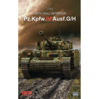 Panzer IV Ausf. G/H  mit Interior 2in1 - Rye Field Model 1/35