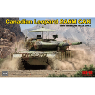 Canadian Leopard 2A6M CAN w. workable track links - Rye Field Model 1/35