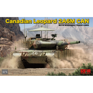 Canadian Leopard 2A6M CAN w. workable track links - Rye Field Model 1/35