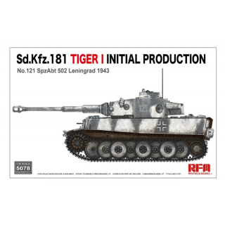 Panzer VI Tiger I (initial Prod. No.121 SpzAbt.502 Leningrad 1943) - Rye Field Model 1/35