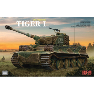 Panzer VI Tiger I (spt) w. Full Interior - Rye Field Model 1/35