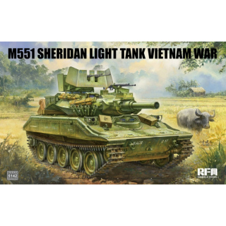 M551 Sheridan Light Tank Vietnam War - Rye Field Model 1/35