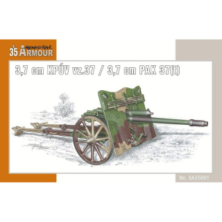 3,7cm KPUV vz. 37 / 3,7cm Pak 37(t) - Special Armour 1/35