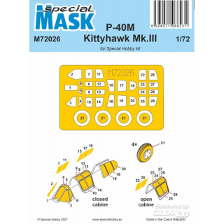 P-40M Warhawk/Kittyhawk Mk.III MASK