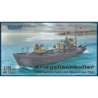 Kriegsfischkutter WWII German Patrol and Minesweeper Ship - Special Hobby 1/72