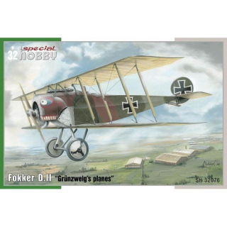 Fokker D.II Grnzweigs Plane - Special Hobby 1/32