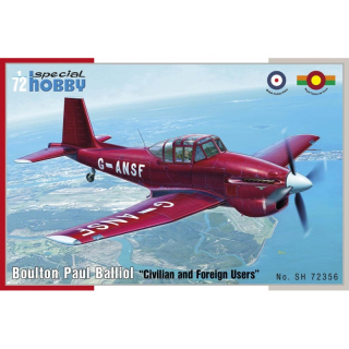 Boulton Paul Balliol Civilian and Foreign Users - Special Hobby 1/72