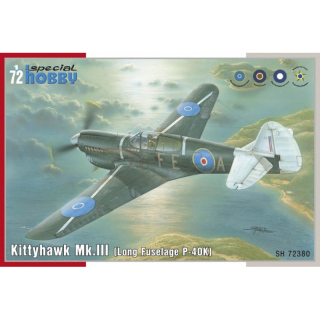 Kittyhawk Mk.III (Long Fuselage P-40K) - Special Hobby 1/72