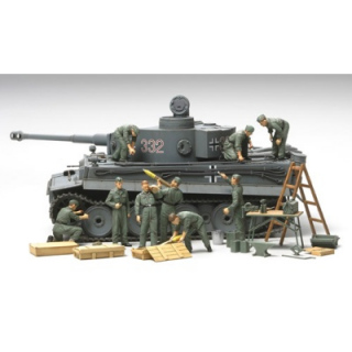 German Tank Crew Field Maintenance Set - Tamiya 1/48
