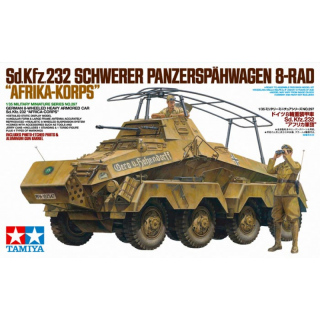 Sd.Kfz. 232 schwerer Panzersphwagen 8-Rad Afrika Korps - Tamiya 1/35