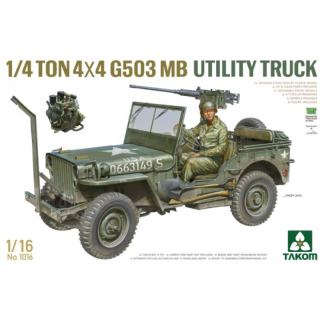 1/4 ton 4×4 G503 MB Utility Truck - Takom 1/16