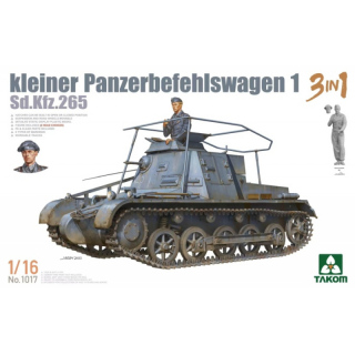 kleiner Panzerbefehlswagen I (Sd.Kfz.265) 3in1 - Takom 1/16