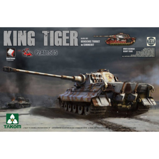 Tiger II Knigstiger (Henschel) Pz.Abt.505 mit Zimmerit & Interior - Takom 1/35