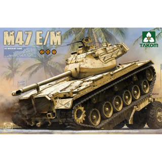 M47 E/M Patton US Medium Tank (2in1) - Takom 1/35