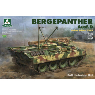 Bergepanther Ausf. D (Umbau Seibert 1945) Full Interior Kit - Takom 1/35