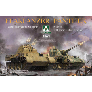 Flakpanzer Panther 2in1 (Coelian/Flakvierling) - Takom 1/35