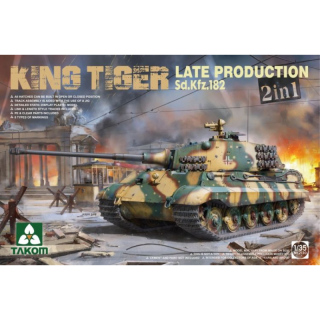 Tiger II Königstiger (Henschel) spät 2in1 - Takom 1/35