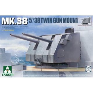 MK.38 5/38 Twin Gun Mount - Takom 1/35