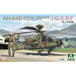 AH-64D Apache Longbow Attack Helicopter J.G.D.S.F. - Takom 1/35