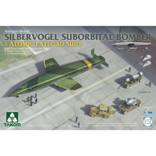 SILBERVOGEL Suborbital Bomber & Atomic Payload Suite - Takom 1/72