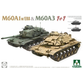 M60A1 w. ERA & M60A3 (1+1) - Takom 1/72