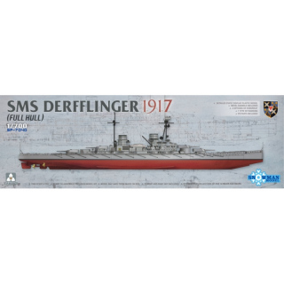 SMS Derfflinger 1917 (Full Hull) - Takom 1/700