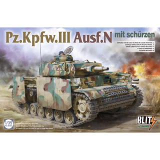 Panzer III Ausf. N mit Schrzen - Takom 1/35