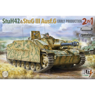 StuH 42 & StuG III Ausf. G (frühe Prod.) 2in1 - Takom 1/35