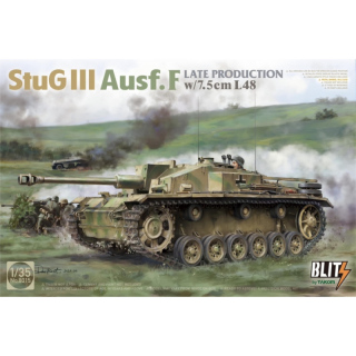 StuG III Ausf. F (späte Prod.) mit 7,5cm L/48 - Takom 1/35