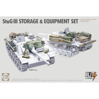 StuG III Storage & Equipment Set - Takom 1/35