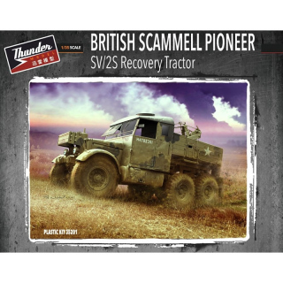 British Scammell Pioneer SV/2S Recovery Tractor - Thunder Model 1/35
