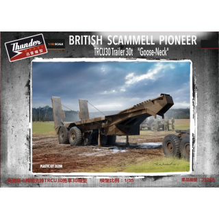 British Scammel Pioneer TRCU30 Trailer Goose Neck - Thunder Model 1/35