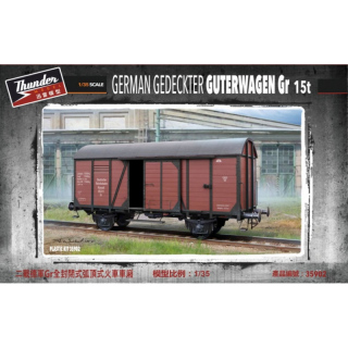 German Gedeckter Gterwagen Gr 15t - Thunder Model 1/35