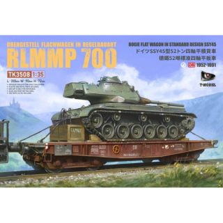 Drehgestell Flachwagen RLMMP700 - T-Model 1/35