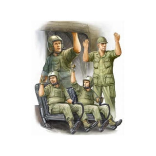 US Army CH-47 Crew in Vietnam - Trumpeter 1/35