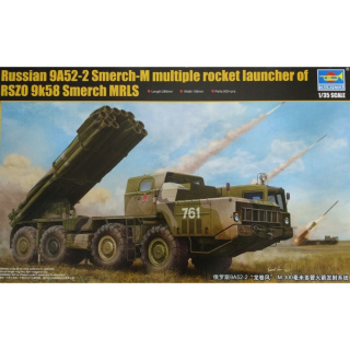 Russian 9A52-2 SMERCH-M of RSZO 9k58 Smerch MRLS - Trumpeter 1/35