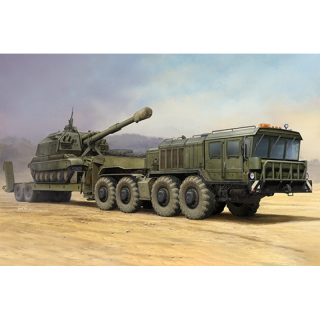 Russian KZKT-7428 Transporter w. KZKT-9101 Semi-Trailer - Trumpeter 1/35