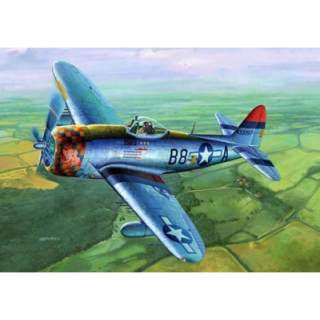 P-47D Thunderbolt Dorsal Fin - Trumpeter 1/32