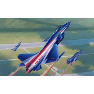 PLA J-10AY Vigorous Dragon (Ba Yi Aerobatic Team) - Trumpeter 1/48