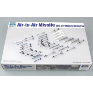 U.S. Aircraft Weapons - Air-to-Air Missiles (35 pcs.) - Trumpeter 1/32