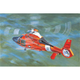 US Coast Guard HH-65C Dolphin Helicopter - Trumpeter 1/35