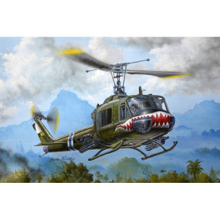 UH-1B Huey-Gunship - Trumpeter 1/35