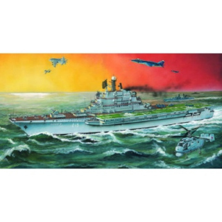 Russ. Aircraft Carrier Minsk - Trumpeter 1/700