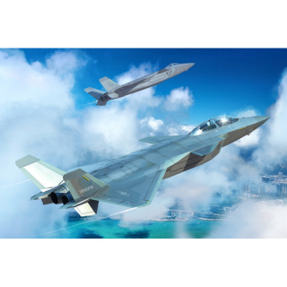Chinese J-20S Mighty Dragon - Trumpeter 1/48